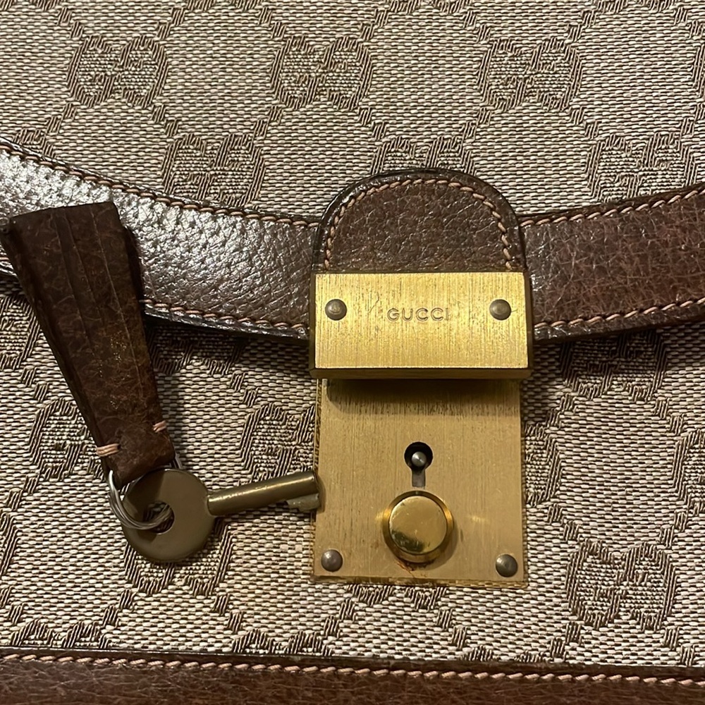 Gucci Brown and Tan Women's Bag